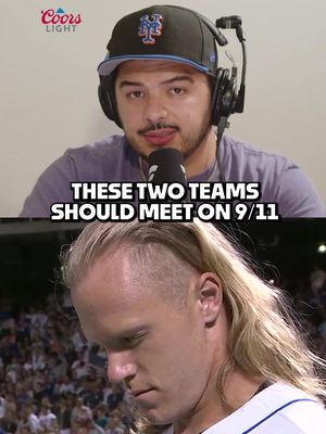 Mets and Yankees should play each other on 9/11 every year #mets #yankees #baseball #newyork 