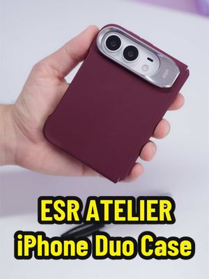 Protect your iPhone Duo! 📱🛡️ ESR Atelier Magnetic Case + ESR UltraFit Armorite Pro Screen Protector = 🐐 combo Love how this case feels soft to the touch. Truly a premium feel. Appropriate since it’s protecting a $2,000 device 😬 @esr global  [AD] #ESR #ESRiphone18promaxcase #ESRiphone18promaxscreenprotector #iphoneduo #Apple