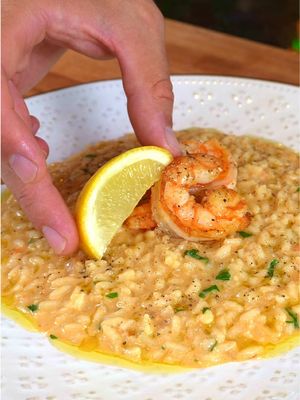 Shrimpmaxxing Detailed recipe is on Provecho! 🔗 Link in bio #shrimp #risotto #dinnerrecipe #Recipe #cook 