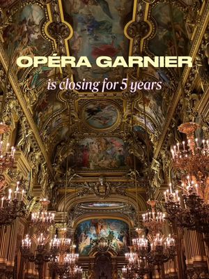 If Opéra Garnier is on your Paris bucket list, don’t leave it for “next time.” The Palais Garnier is expected to close for major renovation works from summer 2027, with performances on the main stage paused for around five years. So if seeing a ballet, opera or simply visiting one of the most beautiful interiors in Paris has been on your list forever, this is your sign to plan it sooner. And yes, even regular visits could be affected during the renovation period, with some visitor areas potentially closing too. Save this for your next Paris trip and send it to someone planning Paris in 2026 or 2027. Paris travel, Paris itinerary, Opéra Garnier, Palais Garnier, things to do in Paris, Paris bucket list, Paris attractions, Paris travel tips, Paris 2027, Paris planning, Paris sightseeing, Paris architecture, Paris interiors, ballet in Paris, opera in Paris, first trip to Paris, Europe bucket list, France travel.