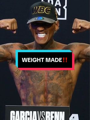 146LBS FOR CONOR BENN‼️ #GarciaBenn #Boxing #Zuffa #ZuffaBoxing 