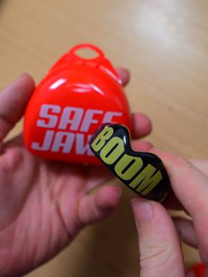 Play loud and make some noise for BOOM #PLAYLOUD #Safejawz #Mouthguard #Gumshield #Boxing 