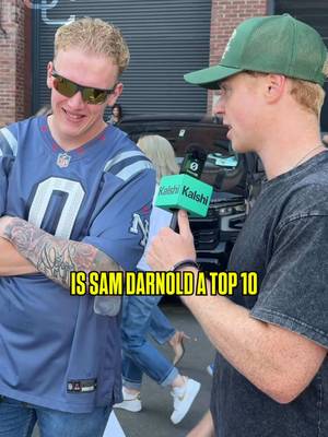 Is Sam Darnold a Top 10 QB in the NFL 🤔🏈 #fyp #nfl #football #seahawks #kalshipartner 