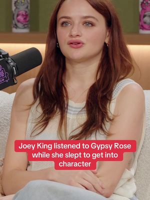 @Joey King on listening to Gypsy Rose Blanchard interviews while she slept to prepare for her role in “The Act” #joeyking #gypsyrose #theact #zachsangshow #fyp 