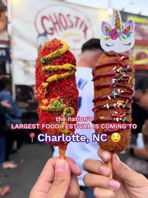 CHARLOTTE, COME HUNGRY 🤤🍜🌮🍗 @FoodieLand Charlotte  The nation’s largest food festival is coming to Charlotte!! FoodieLand is taking over Charlotte Motor Speedway September 18–20 with 250+ vendors, food from all over the world, desserts, drinks, shopping, games & more. Grab tickets while you can!!  Send this to your foodie bestie because we are trying EVERYTHING  📍 Charlotte Motor Speedway 📅 September 18–20  #charlottenc #festival #cltfoodie #thingstodo #cltnc