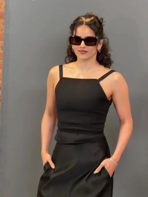 #rosalia has graced #nyfw with her presence at @Calvin Klein’s ss27 runway show!!!