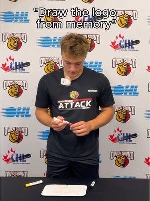 The vision was there, execution needs improvement 🖼️ #hockey #ohl #owensoundattack