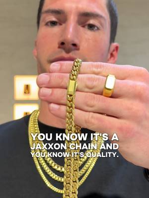 When you see these bevels, you know it’s a JAXXON chain, and you know it’s quality. #JAXXON #CubanLink #MensFashion #GiftGuide #Jewelry @Jarett Castillo 