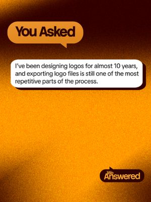 Your feedback made it clear: you need a fast, organized way to name exported files in Adobe Illustrator. Consider it done. Smart File Naming lets you retain your file and artboard name when exporting! 🗄️