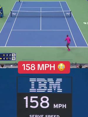 Ben Shelton broke the radar 🤯 #tennis #USOpen #benshelton #serve #fast (via @US Open)
