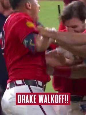 Gonna fly now  #walkoff #win #braves #drake 