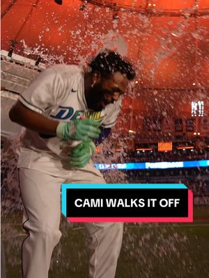 OH YEAH BABY, LET’S GO!  #RaysUp #MLB #TampaBayRays #JuniorCaminero 