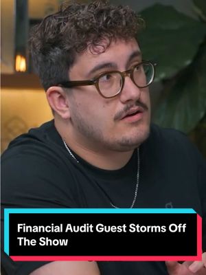 Financial Audit Guest Storms Off The Show