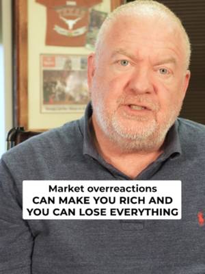 Fear sells. Euphoria buys. Both can create bad decisions. Market overreactions can create opportunities - but only if you know the difference between a temporary move and a real change in value. #AccreditedInvestor #CEO #Entrepreneur #Investor #Executive