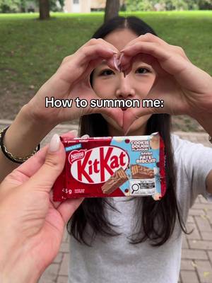 If you got KitKat Cookie Dough, I’m already there 🏃‍➡️​ #HaveABreak #KitKatCanada​ ​ -​ ​ Une barre KitKat Pâte à biscuits? Je suis déjà là 🏃‍➡️ ​