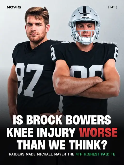 One of the all-time great rookie seasons at TE, Raider fans need him back to 100% healthy. The entire NFL needs him back to 100% healthy to keep witnessing greatness! 🙏