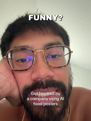A food truck blocked me for showing their AI food poster and comparing it to the food they sold lol @Canadian National Exhibition #fy #ai #poster #foodtiktok #toronto 