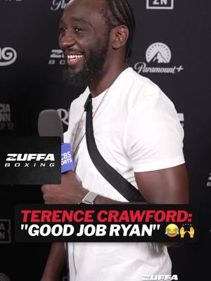 "He's a comedian." 😂 Terence Crawford isn't fazed by Ryan Garcia's call outs, but respects the effort #Boxing #TerenceCrawford #RyanGarcia 