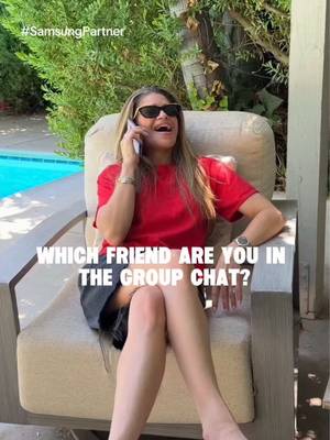 #SamsungPartner @Samsung US Every group chat has the bestie who always knows the tea, the one who never misses a selfie and the online shopper who’s constantly sending links. Different personalities, same group chat and the one thing they all need? The Samsung Galaxy Z Fold8 📱 Which friend are you?
