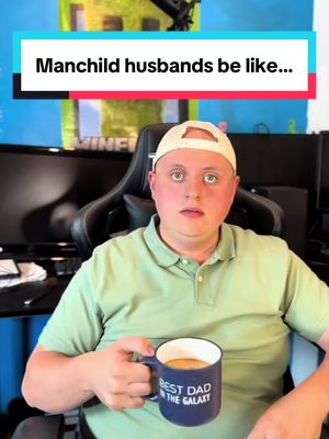Manchild husband vs low effort women #comedyskit #funnyskit #skitcomedy #manchild 