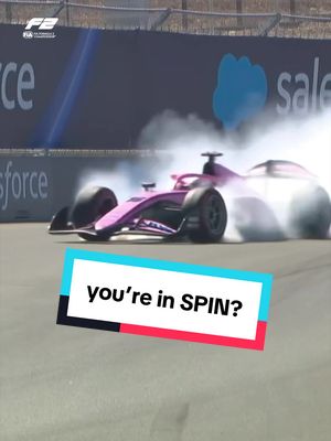 a spin or a mad ring? 🤷 #f2 #formula2 #spanishgp 