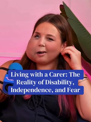 Living with a Carer: The Reality of Disability, Independence, and Fear #DisabilityAwareness  #IndependentLiving  #WheelchairLife  #DisabilityTok  #podcastmoments 