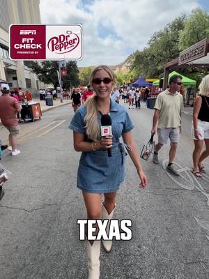 Texas brought the heat with these fits 🔥 @Dr Pepper #espnsocial 