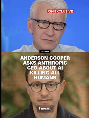 In an exclusive interview with CNN’s Anderson Cooper, Anthropic CEO Dario Amodei reacts to an employee who quit over concerns that AI could wipe out humanity and discusses his proposal to slow down development of the technology.