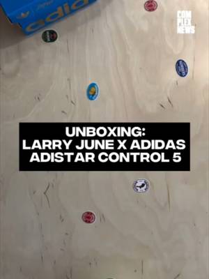 The Larry June x adidas Adistar Control 5 sold out quick on Complex this morning, but pairs are still available at his Adidas Melrose pop-up 🍊 LINK IN BIO to shop Larry June vinyl and more on Complex.