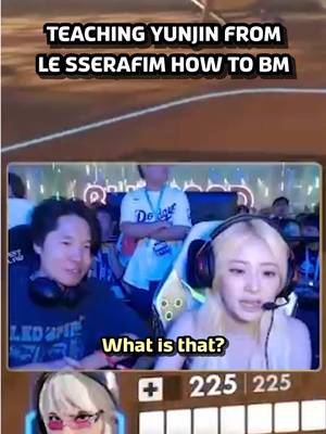 Yunjin learns from the best #overwatch #lesserafim #disguisedtoast #blizzon 