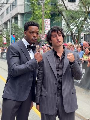 The cast and crew of #IPLAYROCKY go the distance at the #TIFF26 carpet for the world premiere of the film 🥊 Watch I PLAY ROCKY in select theatres November 13th and nationwide November 20th.