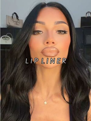 Cool brown ABH lip line #grwm #lipliner #makeuptutorial 