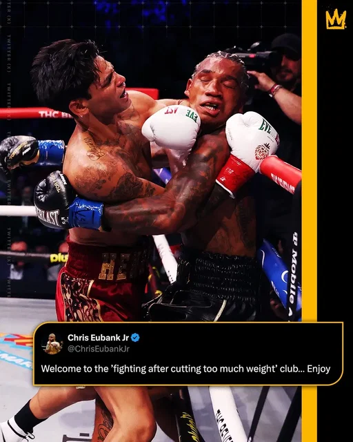 FAIR OR FOUL? Chris Eubank Jr. kicked his rival Conor Benn while he was down 😳 #GarciaBenn 