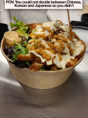 Orange gl#bowlsofriceaze and bulgogi. Chinese and Korean. This is easily the most requested combo we see when people want both sides of the menu. Same menu, same steamed rice, same bowl. Zero need to compromise. Which one are you getting? Stop by to eat with us in Chicago or get yours directly at bowlsofrice.com. 🍚✨#bowlsofricechicago #southloopchicago #wabashave #chicagoillinois