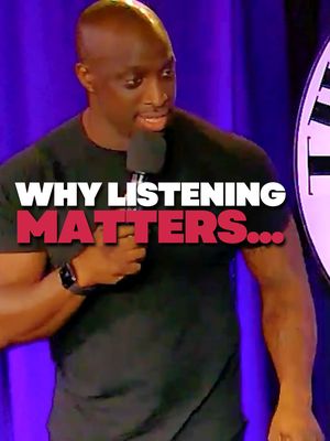 This is why it's always important to listen! #awkward #comedy #standupcomedy #ukcomedy #funny