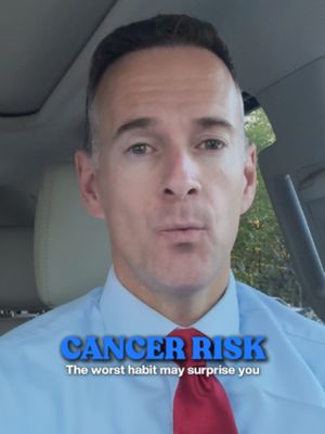 What’s the worst habit for your cancer risk? It might not be the one you’re expecting. Some everyday patterns quietly add up over years and that’s what makes them easy to overlook. #CancerRisk #CancerPrevention #SleepHealth #HealthyHabits #Oncology