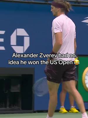 Too locked in #alexanderzverev #zverev #USOpen #tennis #sports 