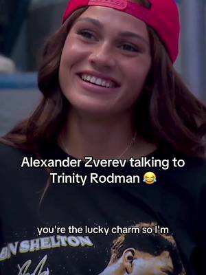 #alexanderzverev #zverev #trinityrodman #USOpen #tennis 