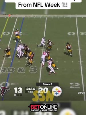 Some Of The Wildest Plays From NFL Week 1!! @BetOnline  #nfl #darnellwashington #nflfootball #football #fyp