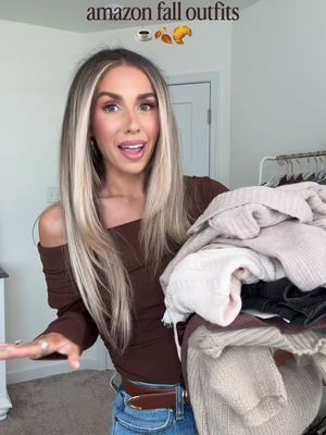 Amazon Fall Outfits 🤍🍂☕️ lots of sweaters, cozy finds, shoes & accessories that you can style together for casual outfits or elevated casual vibes! Everything is in my LTK #amazonfinds #amazonfashionfinds #amazonhaul #falloutfits #fallstyle 