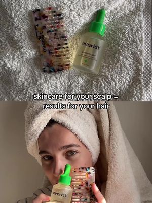 Scalp is skin too, it deserves a routine of its own. Enter EverBoost 🤝 #cleanbeauty #scalpcare #everist 