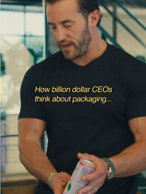 How billion dollar CEOs think about packaging… #mindsetminute #entrepreneurship #businessgrowth #successstory #mindset 