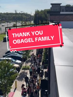 Thank you to everyone who came out to our grand opening and everyone who has supported us along this journey. I’m incredibly blessed and grateful. All I’ve ever wanted to do is grow my family business, serve food I love, and build something that creates opportunities and wealth for the people who grow alongside us. This journey has been soooo hard. But days like this remind me why we do it. Making people happy. Creating opportunities. Growing the O’Bagel family. We’re just getting started. ❤️🥯