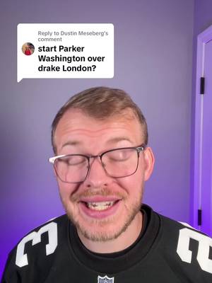 Replying to @Dustin Meseberg start Parker Washington over Drake London? 