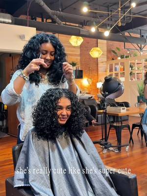 she won’t be doing that many slickbacks now🙂‍↔️🙂‍↔️🙂‍↔️ #creatorsearchinsights #hairstylistsoftiktok #curlycut #lancasterpa #curlyhairstylistnearme 