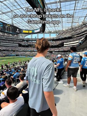 $13 NFL tickets are u kidding me 🤯 @Gametime #ad #gametimeapp #nfl 