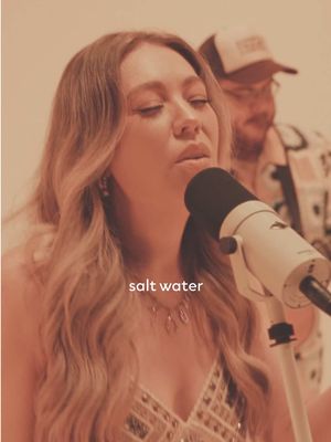 "Salt Water" (Live Performance) is out this week... 🤭 #studio #livesession #saltwater #newmusic #nashvilleartist