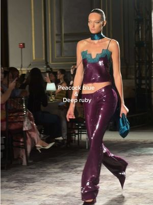 Okay need this combo immediately @Retrofête #colorway #colortrends #nyfw #runwayshow 