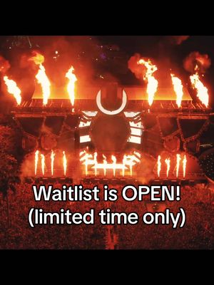 You wait all year for a moment like this. The #ULTRA2027 Waitlist is open now for a LIMITED TIME ONLY.
