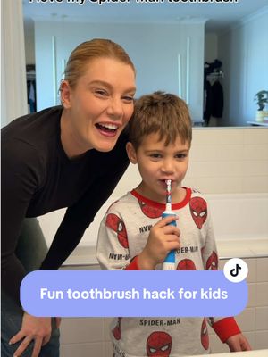 POV: Brushing teeth just became the most exciting part of the bedtime routine with my 4-year-old 🕷️🪥 The @Oral-B ANZ Spider-Man Pro Electric Toothbrush makes brushing more fun for Kia, while helping him stay on track for the dentist-recommended 2 minutes. Safe to say Spider-Man is the new brushing MVP 🕸️ #ad #oralb #spiderman #parentingtips #kidsroutine 